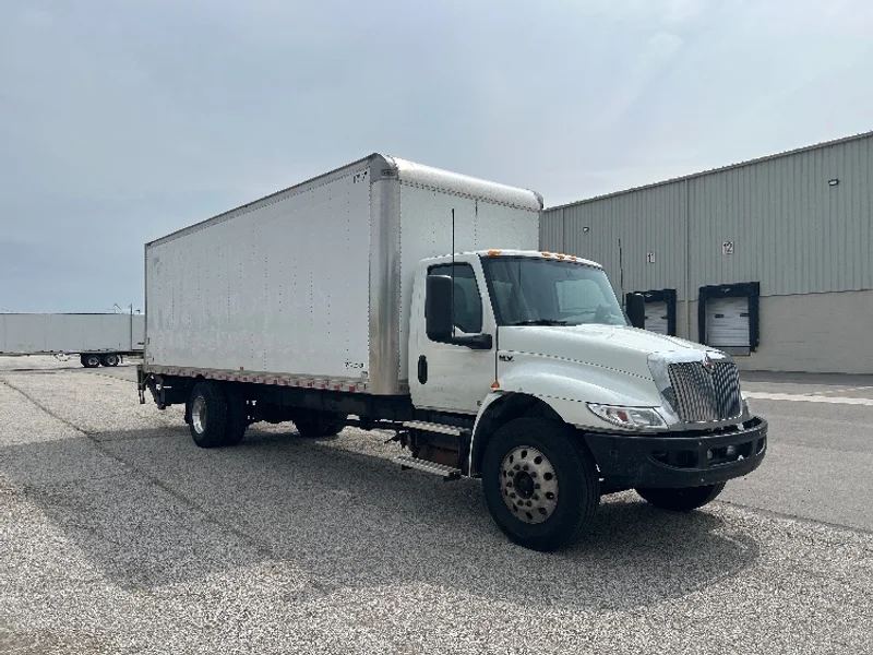 medium duty box truck light and medium duty trucks international 2020 mv607 middlefield oh 344476 miles 22000
